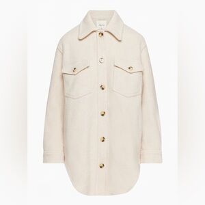 Aritzia Wilfred Free Ganna Shirt Jacket Heather